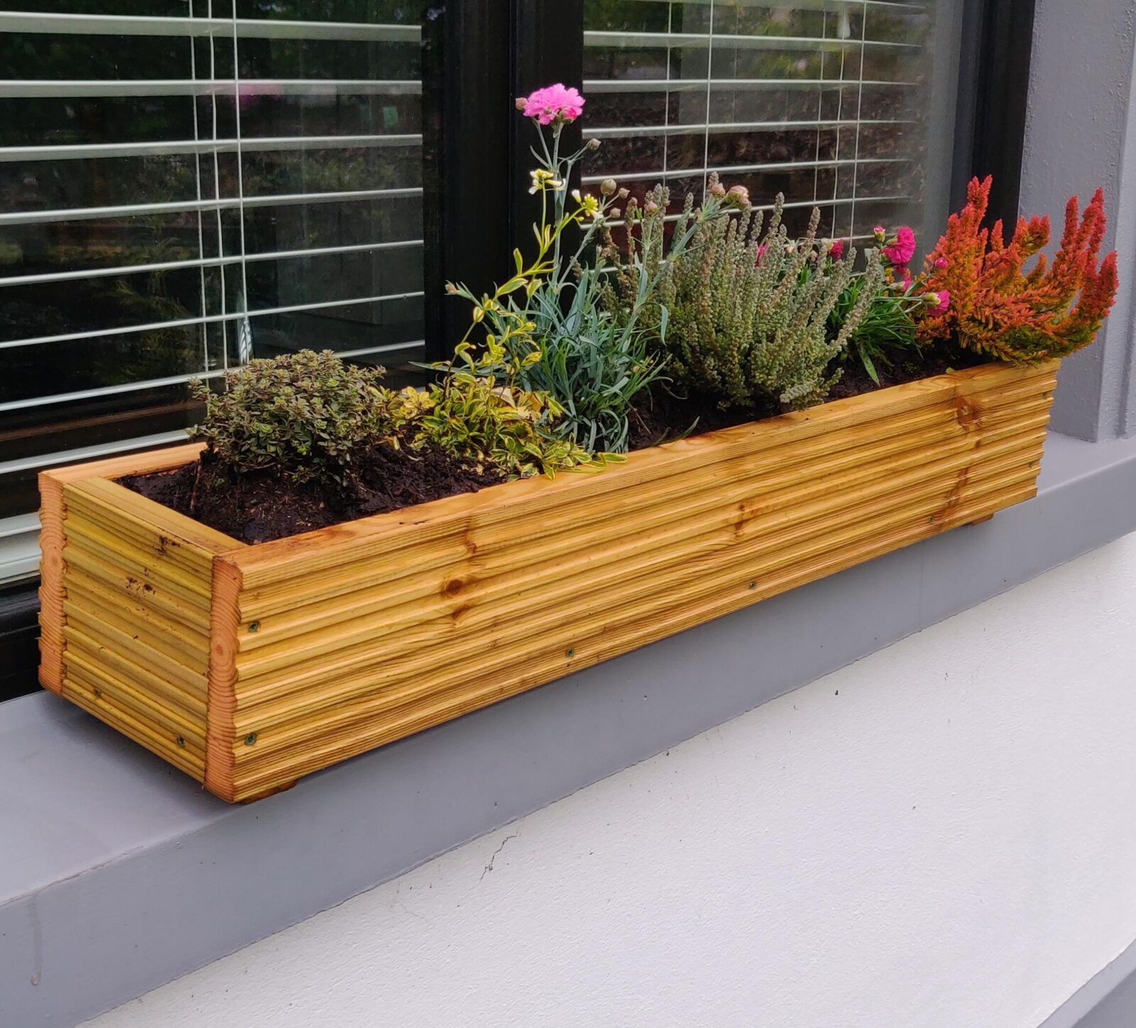 Shop Stylish Wooden Planters Window Boxes Mourne Wood Collection